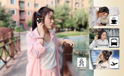 Colorful Bluetooth Headphones