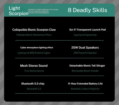 G5 Gaming Bluetooth Speaker 🦂🔊