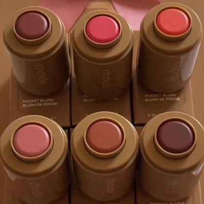 New Brand Case for iPhone 17 16 Blusher Rouge Powder Pocket Blush Lip Gloss Cheek Hydrating Stick Natural Cream Lipstick Makeup