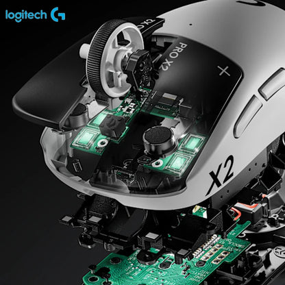 Logitech PRO X2 SUPERSTRIKE Wireless Gaming Mouse Professional Gaming Mouse 44000DPI HITS Sensing For PC Gamer Accessoires Gift