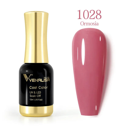 VENALISA Nail Gel Varnish TPO FREE Soak Off UV LED Organic Odorless Enamels Nail Art Colors 12ml 120Colors UV Gel Nail Polish