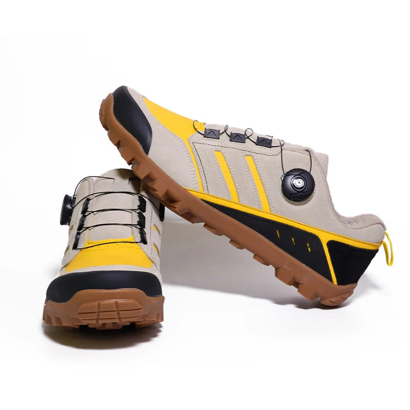 MTB-199 XC/Trail/MTB Cycling Shoes (Tênis Masculino) - Men's Gravel Road Bicycle Sneakers, SPD Cleats System for MTB Shoes