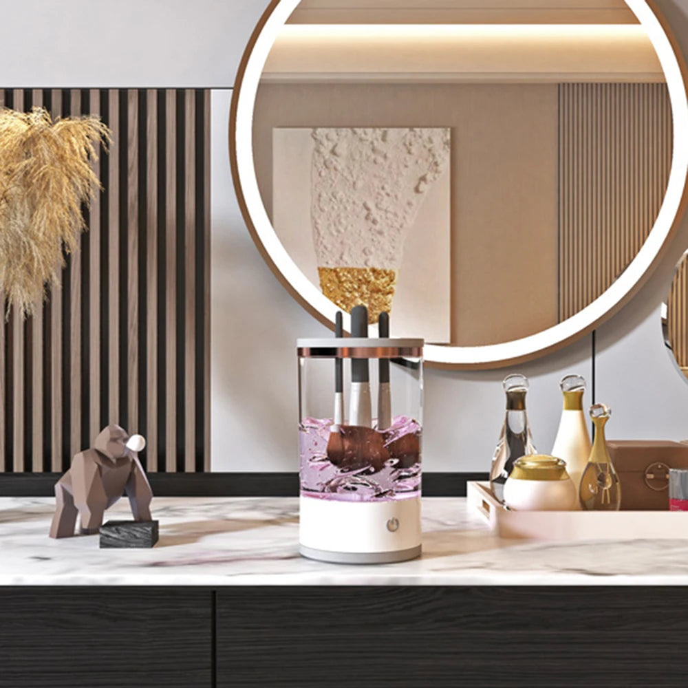 Electric Brush Cleaner.