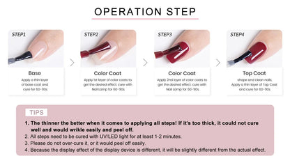 Venalisa VIP5 Nail Gel Polish HEMA/TPO FREE Full Coverage Beautiful Semi Permanent Soak Off UV LED Gel Nail Polish Gel Lacquer