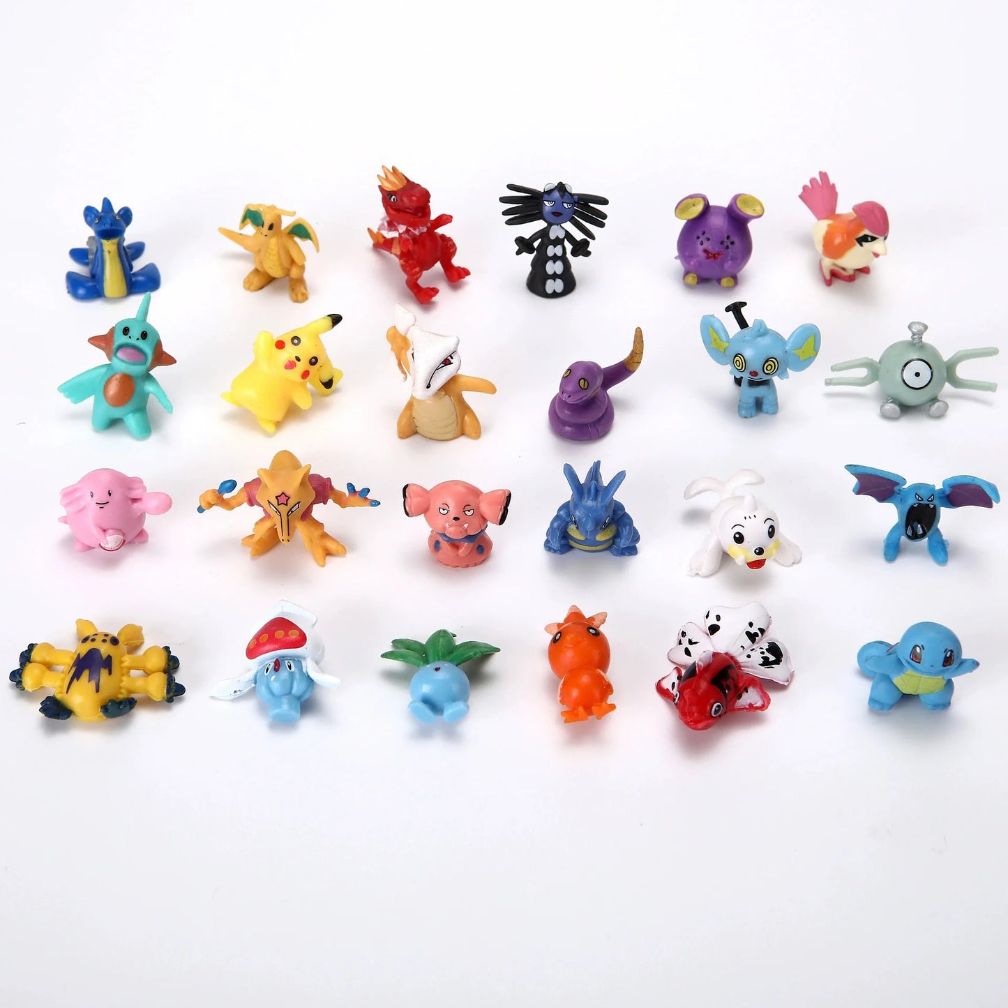 48/72/96/120/144pcs Pokemon Anime Action Toy Figures Doll Model Colletion Toys For Children