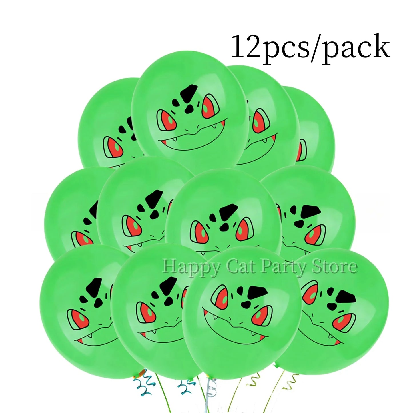 Pokemon Latex Balloons Birthday Party Decor Cartoon Pikachu Balloon Poke Ball Balloons Baby Shower Kids Favor For Party Supplies