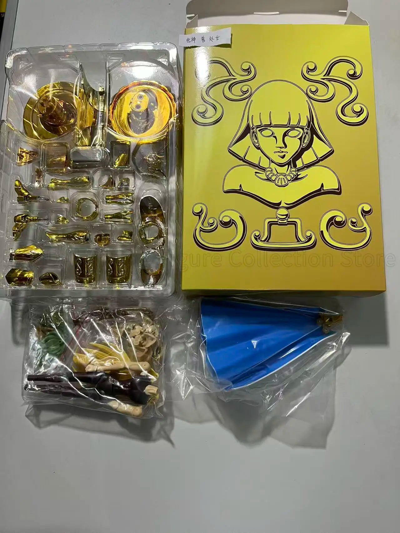 24 Hours Delivery CS Model Saint Seiya Myth Cloth EX Virgo Shaka Metal Armor Gold Knights of Zodiac Anime Action Figure Toy Gift