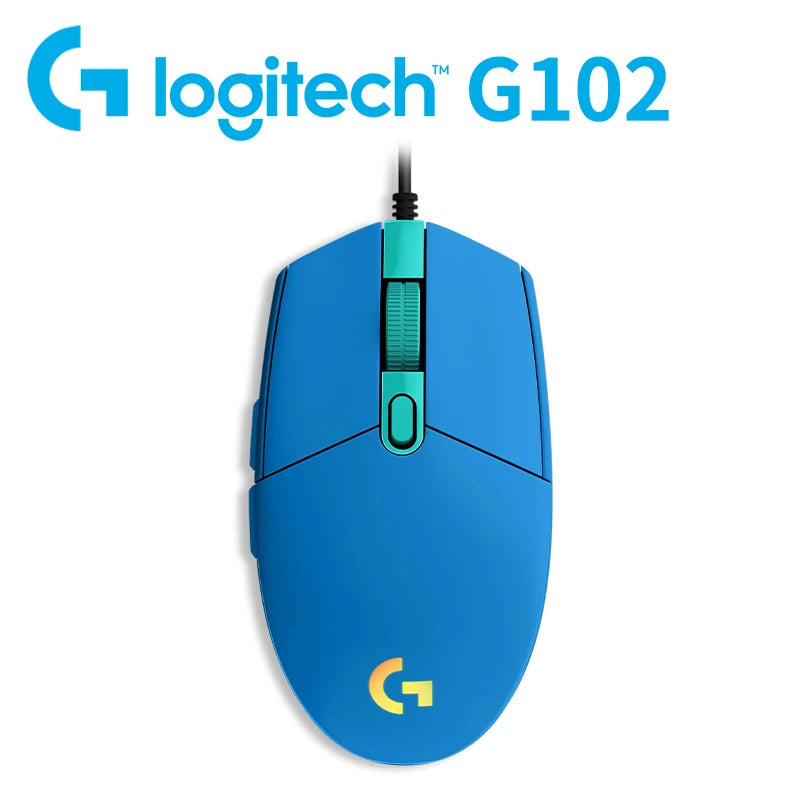Logitech G102 Lightsync Gaming Mouse with 1ms Response Time for Esports Gamers