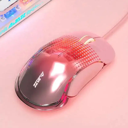 Ajazz AJ358 Wired Gaming Mouse Gift Ergonomic design universal mouse PMW3325 Engine Linear design Cool lighting system