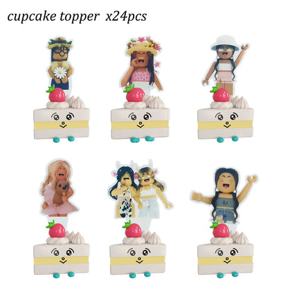 Roblox Birthday Party Decoration Set