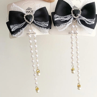 Lolita Hair Bow Clip Set.