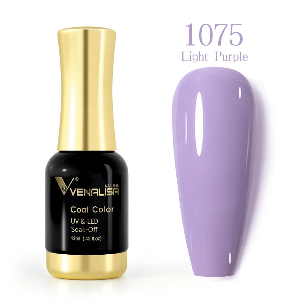 VENALISA Nail Gel Varnish TPO FREE Soak Off UV LED Organic Odorless Enamels Nail Art Colors 12ml 120Colors UV Gel Nail Polish