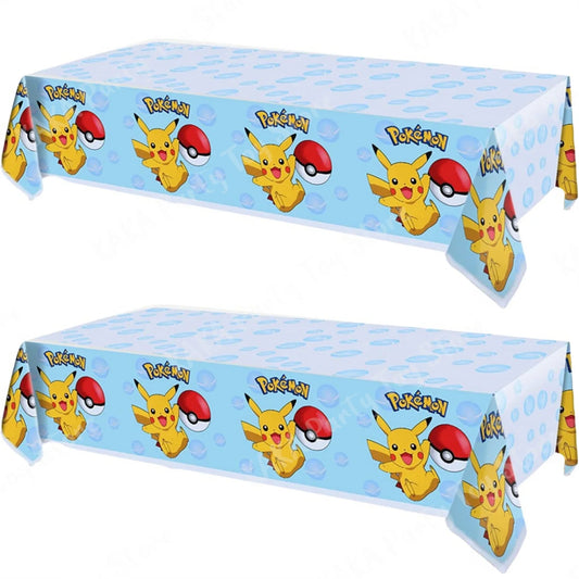 Pokemon Pikachu Tablecloth Set