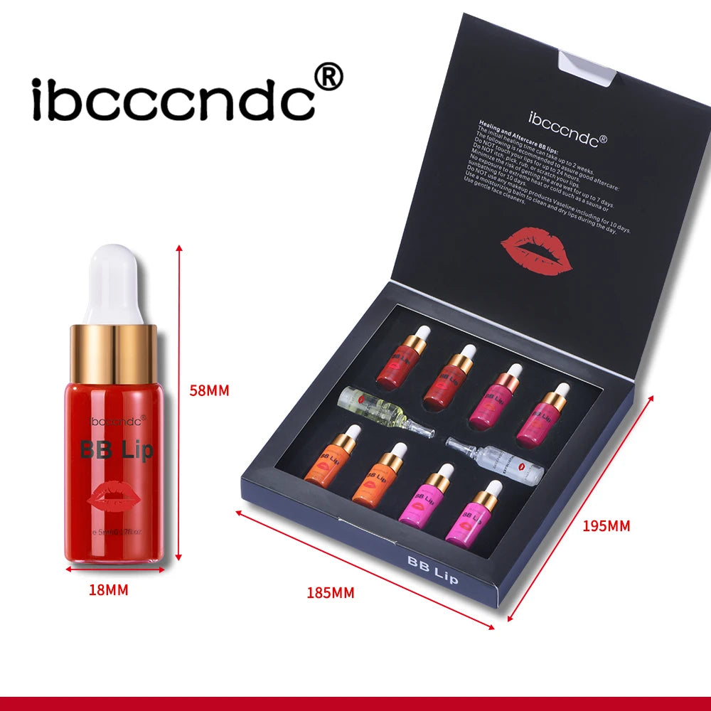 BB Lip Serum Kit: Semi-Permanent Glow & Color (ibcccndc)