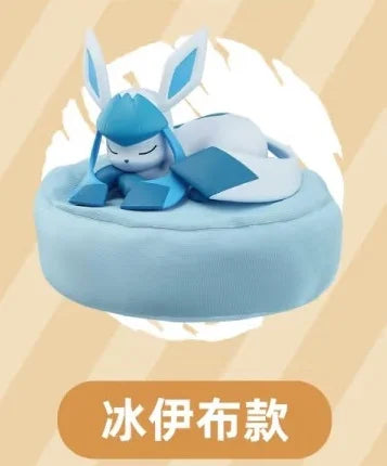 New In Stock Pokemon Eevee Sleeping Position Series Blind Box Sylveon Umbreon Flareon Jolteon Anime Desktop Decoration Model Toy