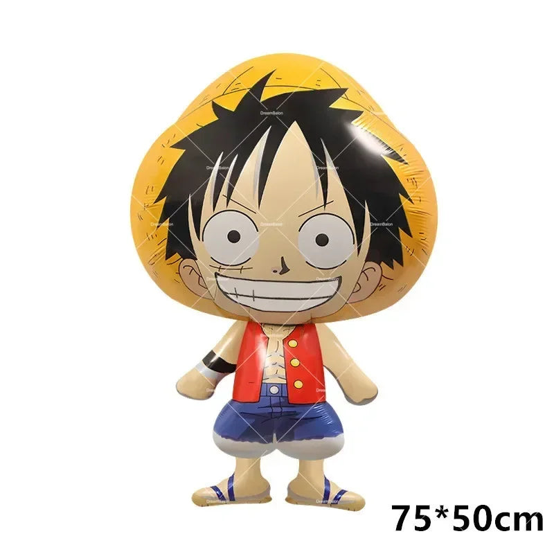 One Piece Luffy Foil & Latex Birthday Balloon Set 🎉🏴‍☠️