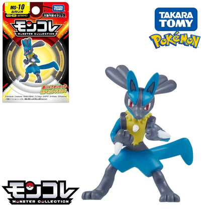 Original TAKARA TOMY Pokemon Figure Toys Mimikyu Maushold Lapras Charizard Umbreon Sylveon Vaporeon Model Dolls Birthday Gifts