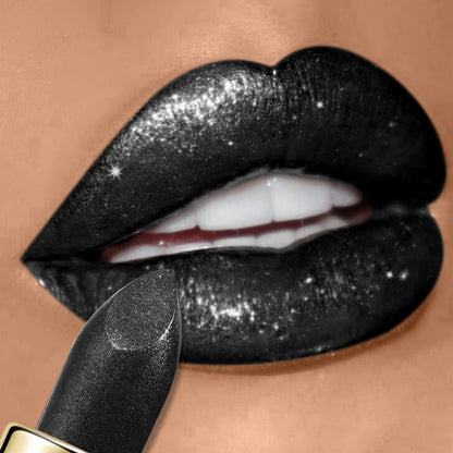 High Pigmented Shiny Lipstick,Stain Resistant,Long-Lasting,Glossy Waterproof Lipstick Shimmering Makeup Valentine'S Day Gift