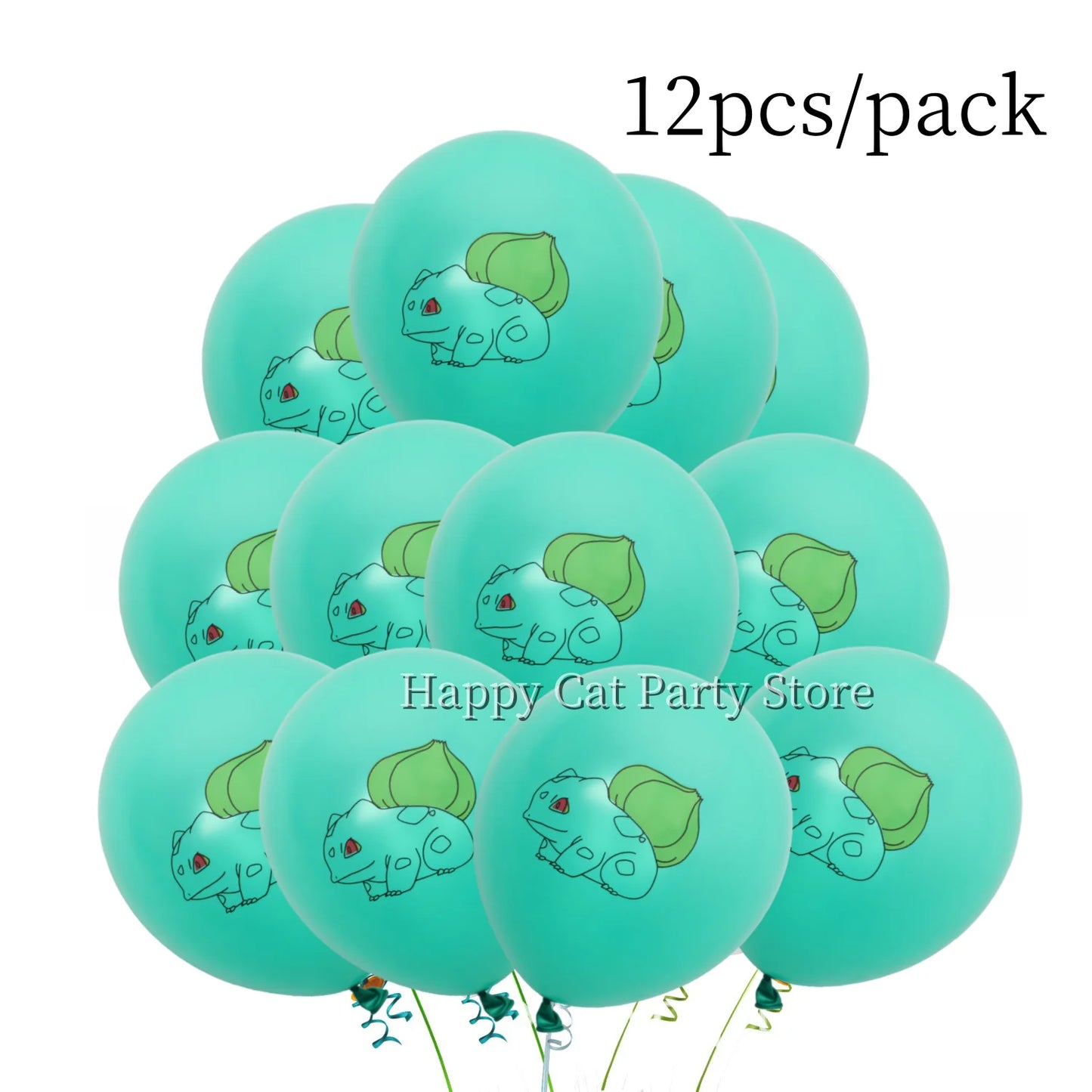 Pokemon Latex Balloons Birthday Party Decor Cartoon Pikachu Balloon Poke Ball Balloons Baby Shower Kids Favor For Party Supplies