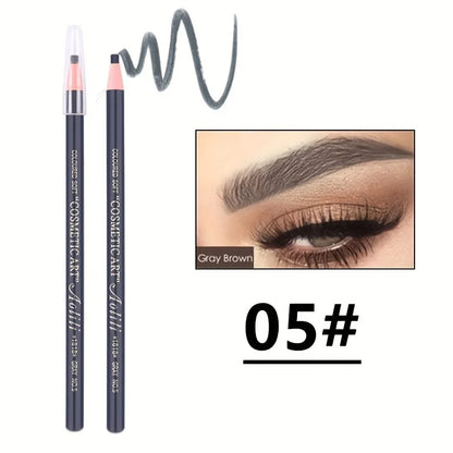 Professional Peel-Off Eyebrow Pencil: Waterproof Long-Lasting Pull-Line Enhancer