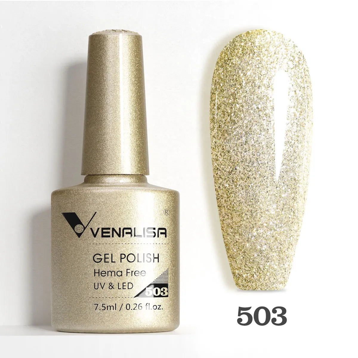 Venalisa VIP5 Nail Gel Polish HEMA/TPO FREE Full Coverage Beautiful Semi Permanent Soak Off UV LED Gel Nail Polish Gel Lacquer