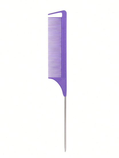 stainless steel pointed tail hair professional hair comb hair brush salon hair styling tool hair comb Special for real hair wigs