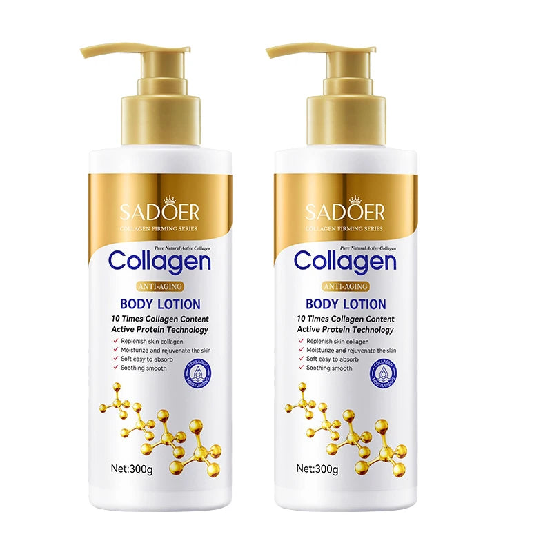 SADOER Collagen Firming Body Lotion: 10 Times Collagen Anti-Aging Hydrator