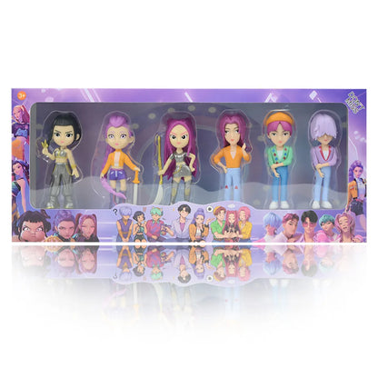 Hot Blind Box Anime K-Pops D-emon H-unters Girl Group RUMI MIRA ZOEY Figure Action Pvc Models Toy Ornament Gifts