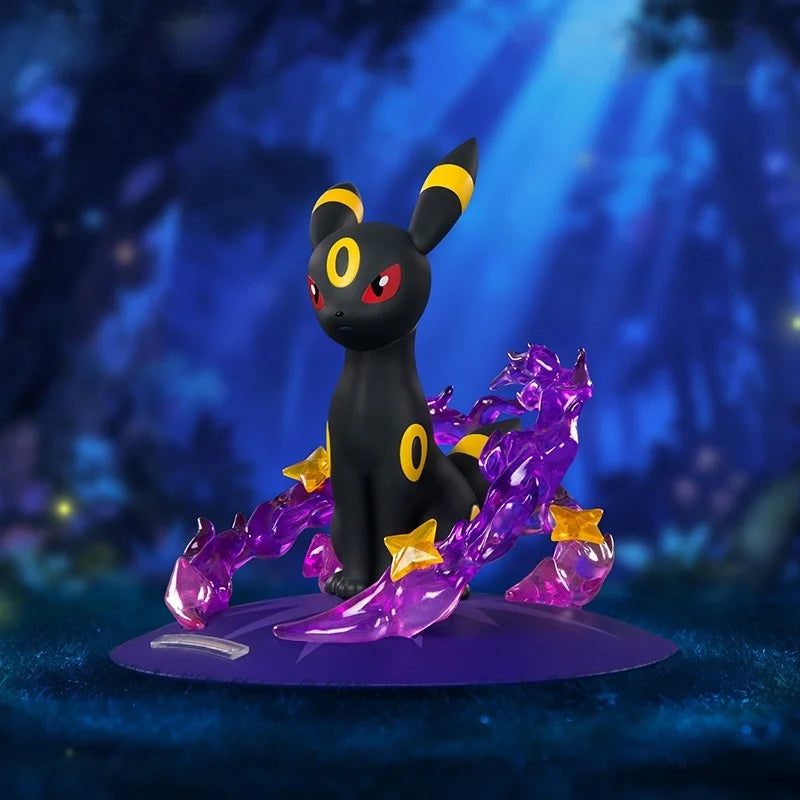 Anime Pokemon Umbreon Eevee Espeon Funism Original Action Figures Home Collection Model Desktop Ornaments Toys Birthday Gifts
