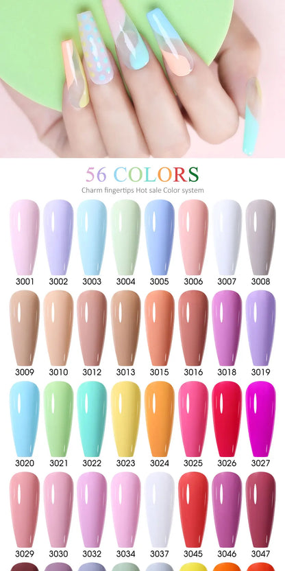 Arte Clavo 8Pcs/Set Gel Nail Polish Set 15ml Colorful Semi Permanent For Manicure Varnish Soak Off UV LED Nail Art Gel Kits