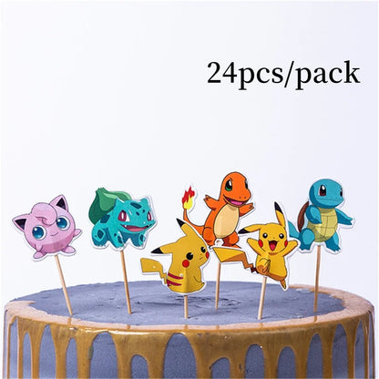Pokémon Cake Topper Set.
