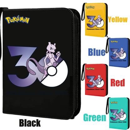 Pokemon 30th Anniversary 400 Zipper Album Card Storage Book