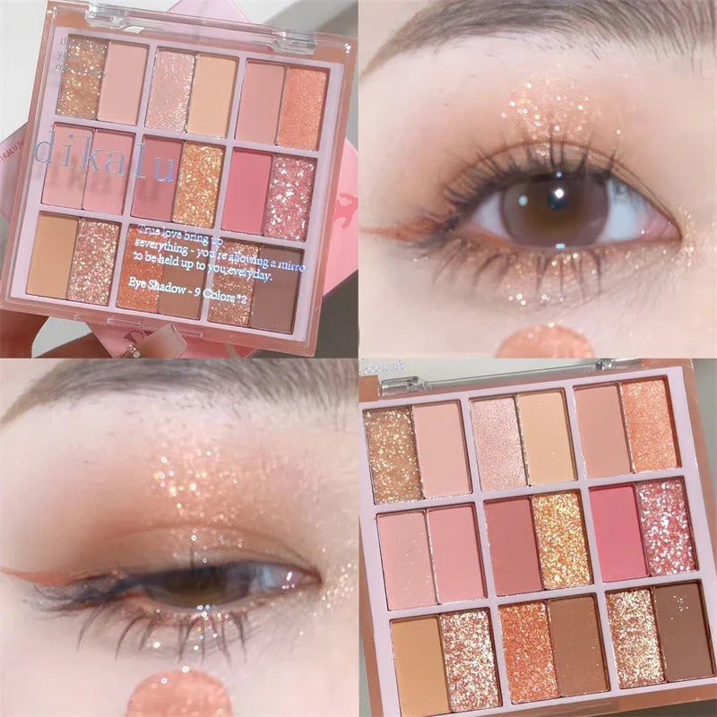 18 Color Pearl Matte Palette