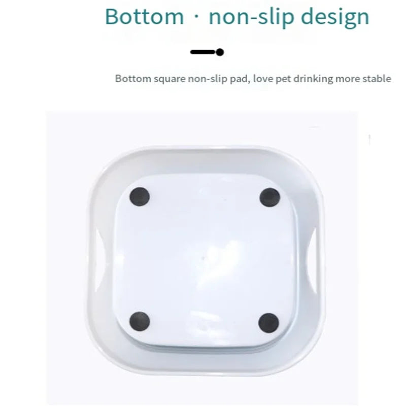 No-Spill Floating Pet Water Bowl