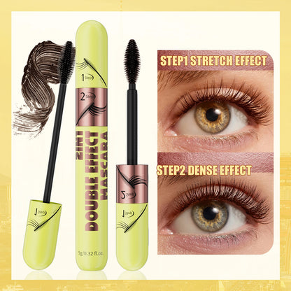 Brown Dual Brush Mascara.