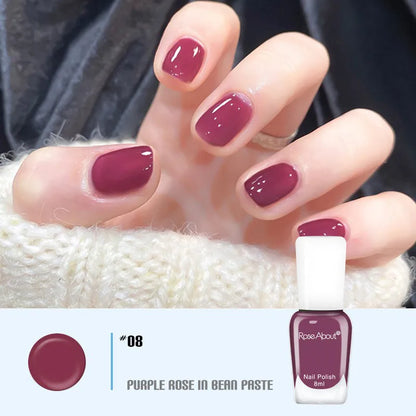 40 Colors Water-Based Nail Polish