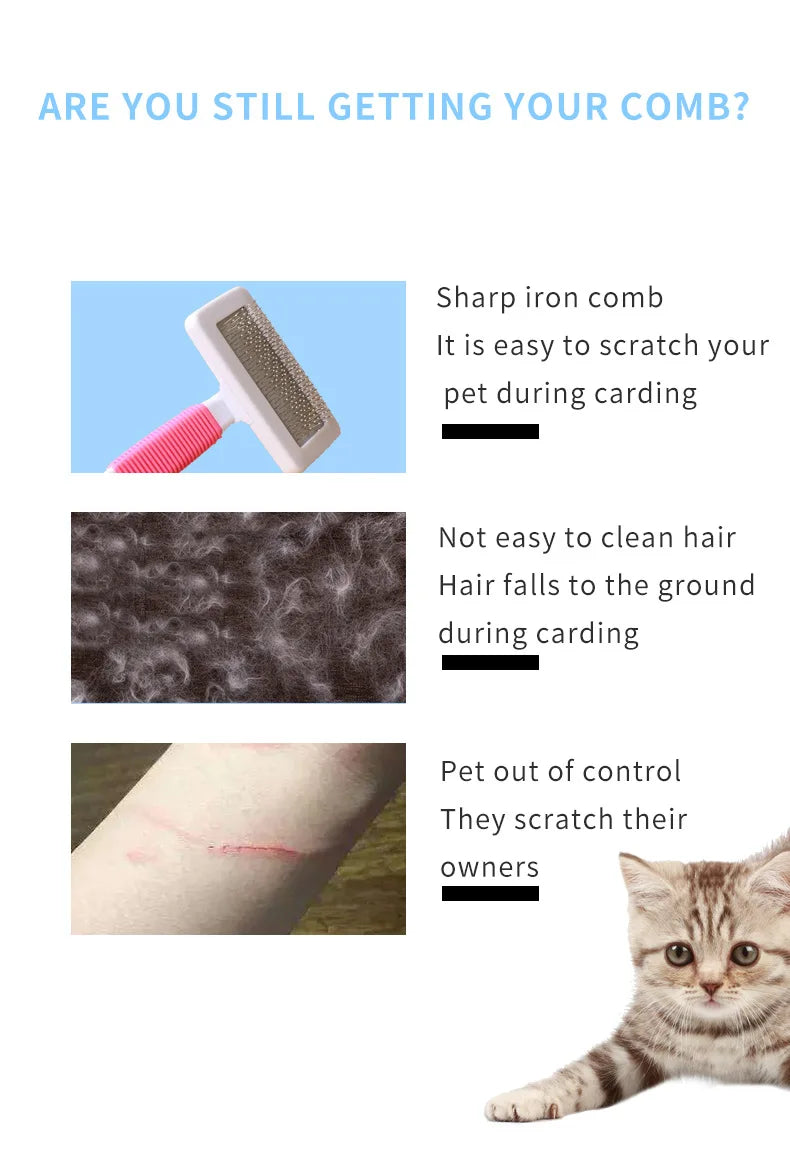 Cat Hair Remover Grooming Glove