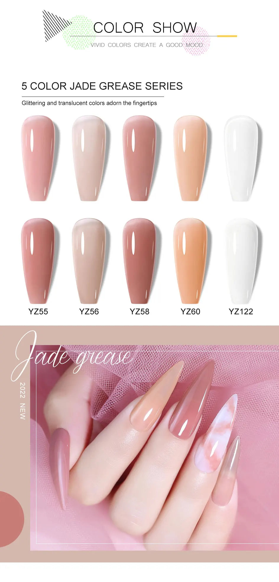 Clou Beaute 10/12/20/24pcs Gel Nail Polish Set Color 15ml White Glass Bottle Nail Art Kit Semi Permanent Gellack Nail Varnish