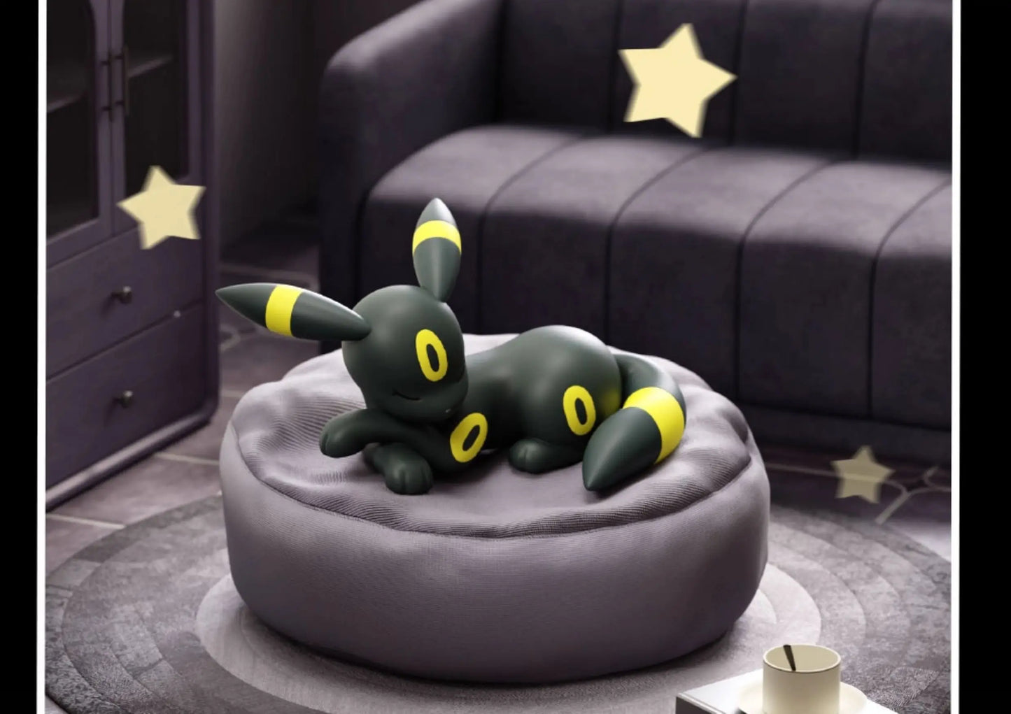 New In Stock Pokemon Eevee Sleeping Position Series Blind Box Sylveon Umbreon Flareon Jolteon Anime Desktop Decoration Model Toy
