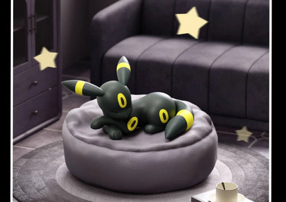 New In Stock Pokemon Eevee Sleeping Position Series Blind Box Sylveon Umbreon Flareon Jolteon Anime Desktop Decoration Model Toy