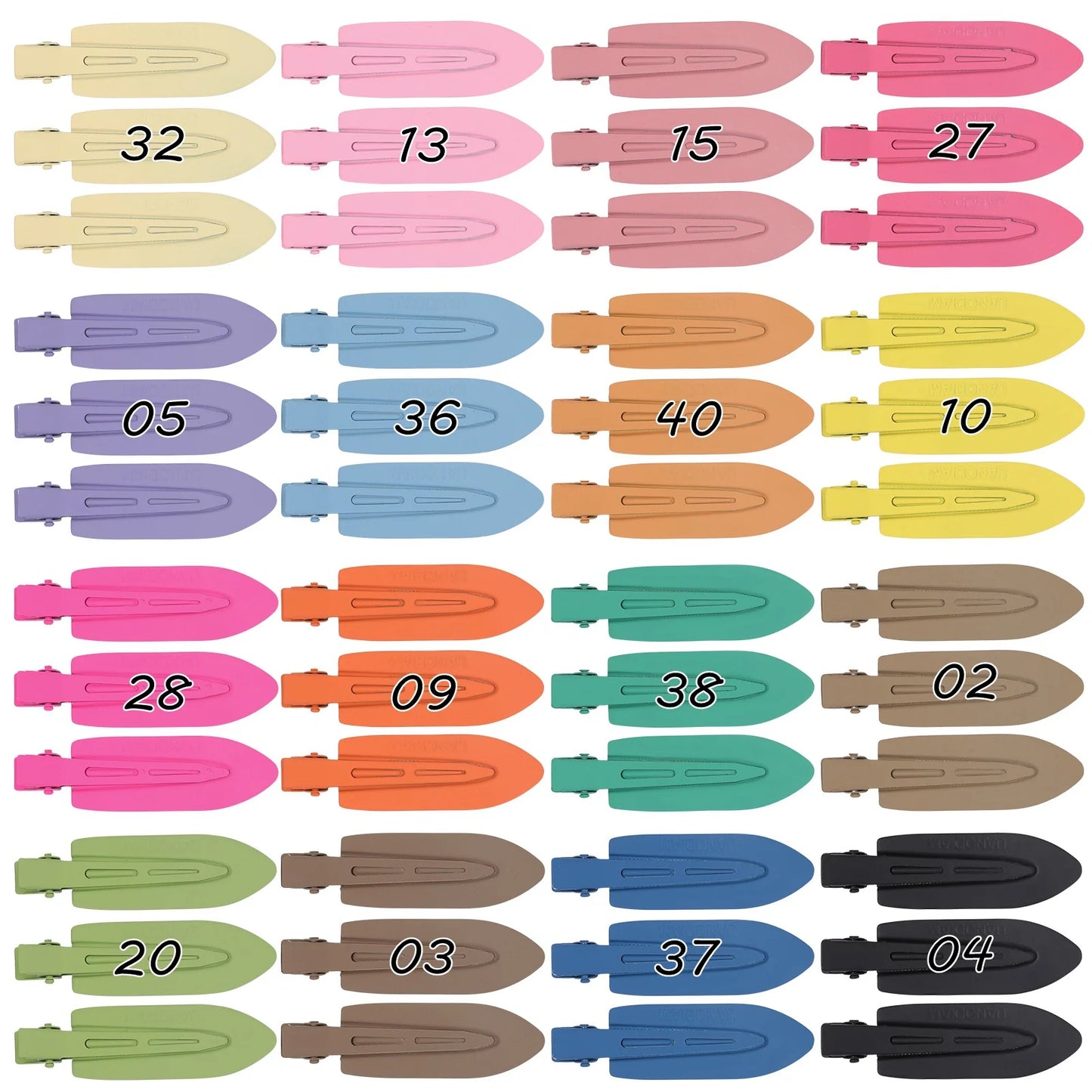 Seamless Styling Hair Clips.