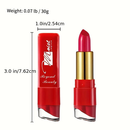Beyond Beauty Creamy Moisturizing Lipstick: Long-Lasting Satin Finish (12 Shades)