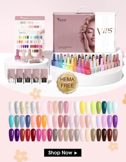 Venalisa TPO FREE Tempered Top Coat Nail Paint Gel Platinum Gel Polish Nail Soak Off UV LED Gel Polish Nail Lacquer Varnishes