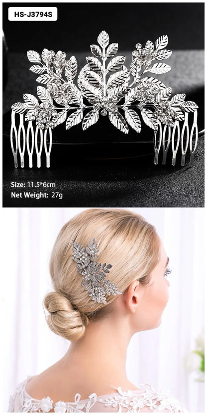 Crystal Bridal Hair Comb.