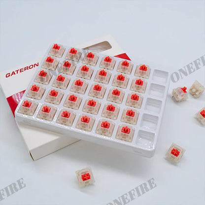 Gateron Milky Pro Linear Mechanical Keyboard Switches