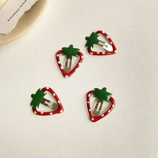 Strawberry BB Hair Clips.