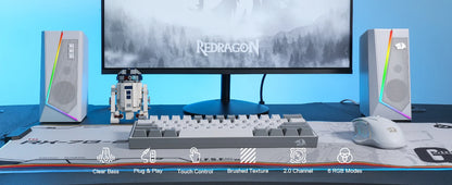 PixelGlow Desk Speakers