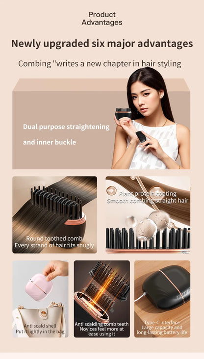 Cordless Mini Hair Brush.