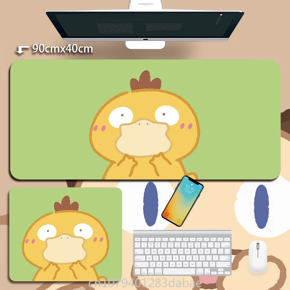 Leather Pokémon Pikachu Keyboard Pad Boy Girl Super Handsome Table Mat Cute Table Mat Computer Accessories PC Game Mouse Pad