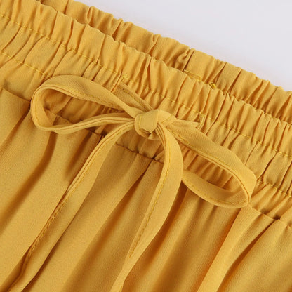 Women’s Boho Maxi Skirt: High-Waisted A-Line Tiered Long Skirt